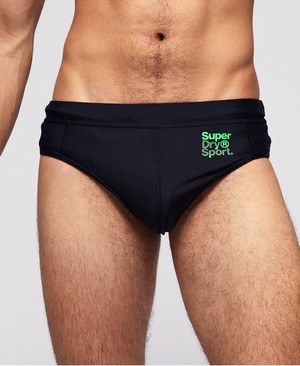 Superdry Sports Swim Stretch Trunks Férfi Fürdőruha Sötétkék | ZRXFK0681